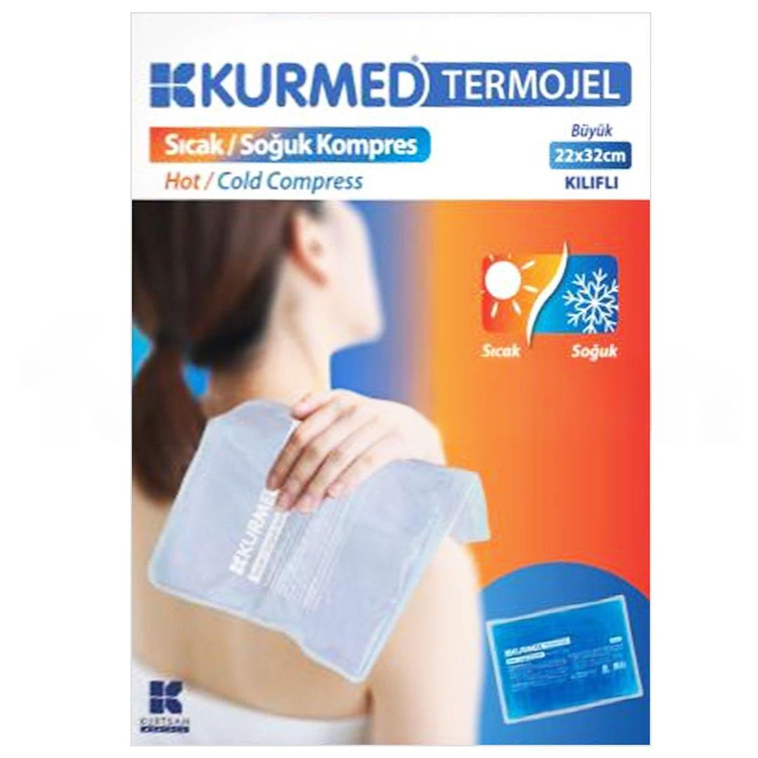 Kurmed Termojel Sıcak Soğuk Kompres Kılıflı 22x32 cm