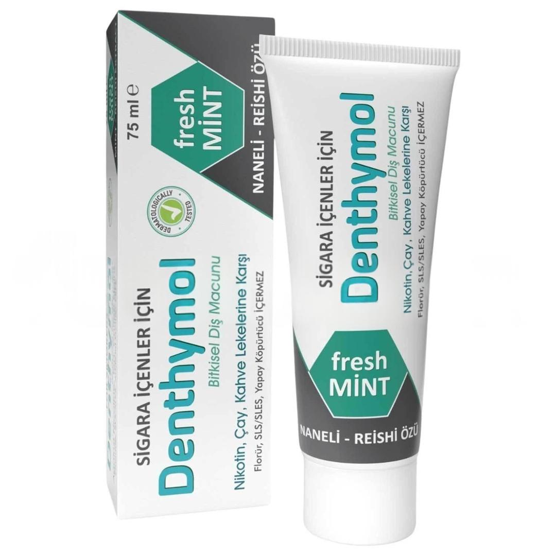 Denthymol Bitkisel Sigara İçenler İçin Diş Macunu 75 ml