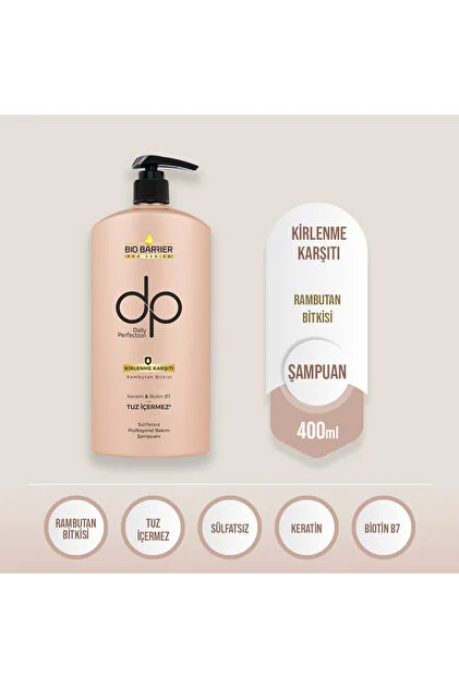 Dp 400 ml Bio Barrier Kirlenme Karşıtı Şampuan