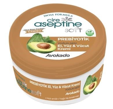 Cire Aseptine Soft Avokado Özlü Yoğun Nemlendirici Prebiyotikli Krem 30 ml