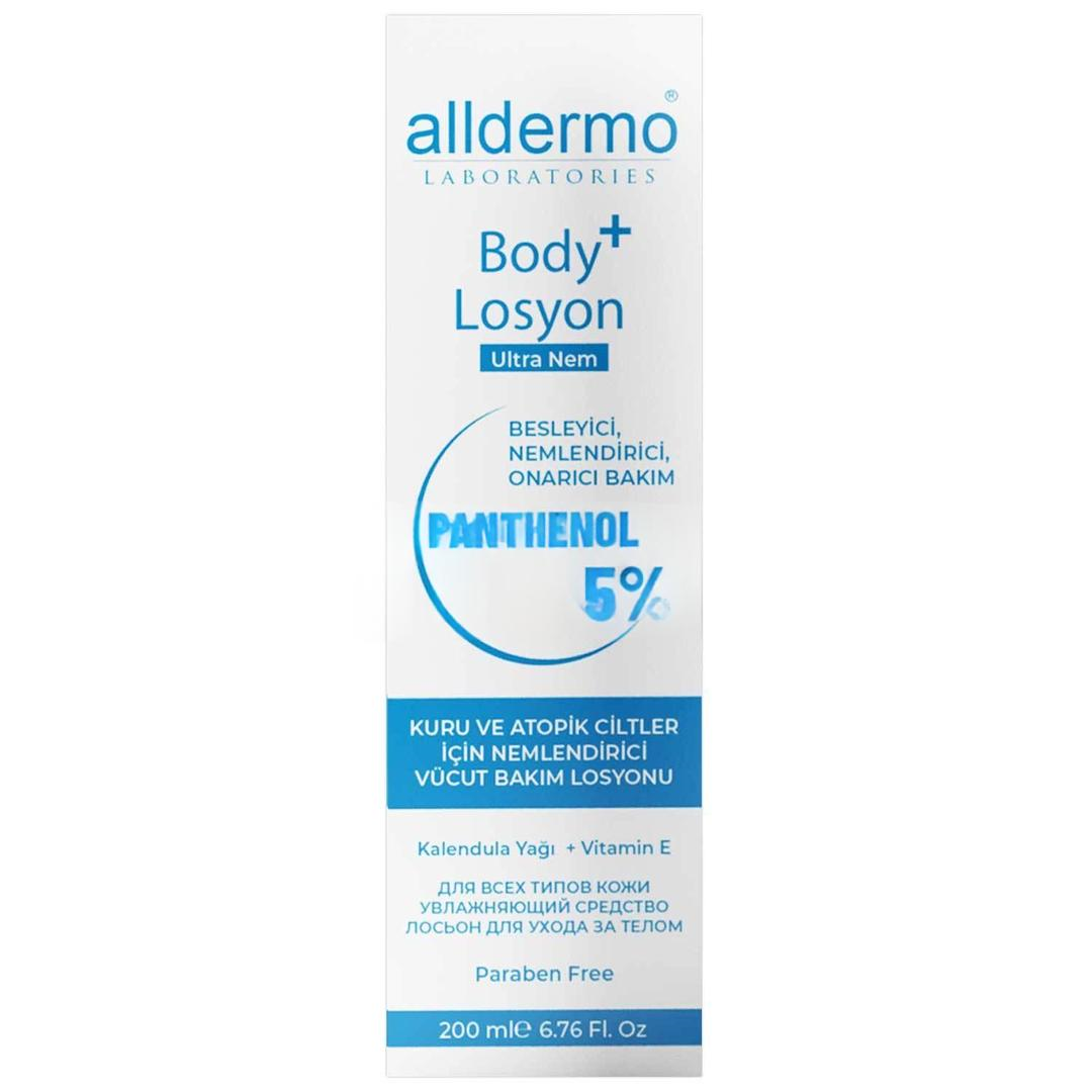 Alldermo Panthenol Plus Body Losyon 200 ml
