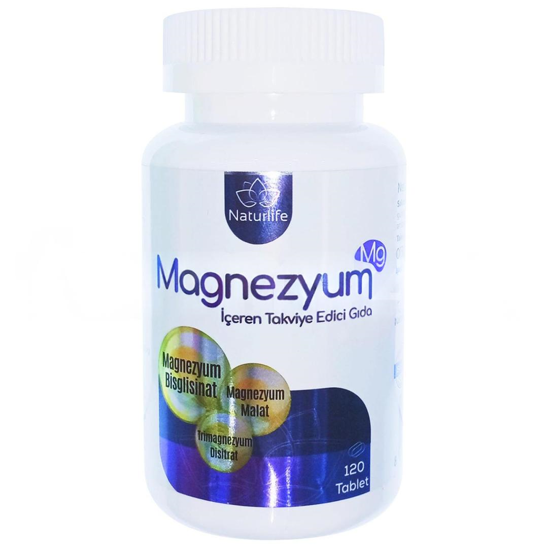 Naturlife Magnezyum 120 Tablet