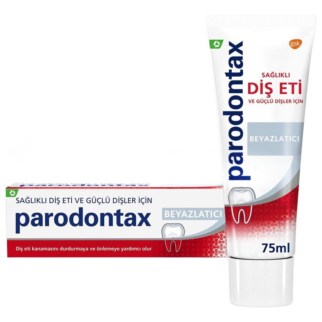 Parodontax Gelişmiş Tat Beyazlatıcı Diş Macunu 75 ml - Kofreden Ayrılmış