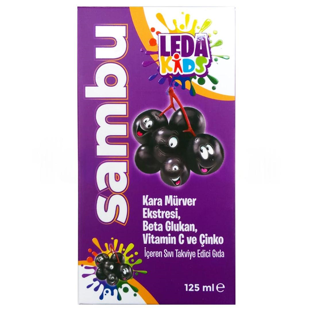 Ledakids Sambu Kara Mürver Ekstresi 125 ml