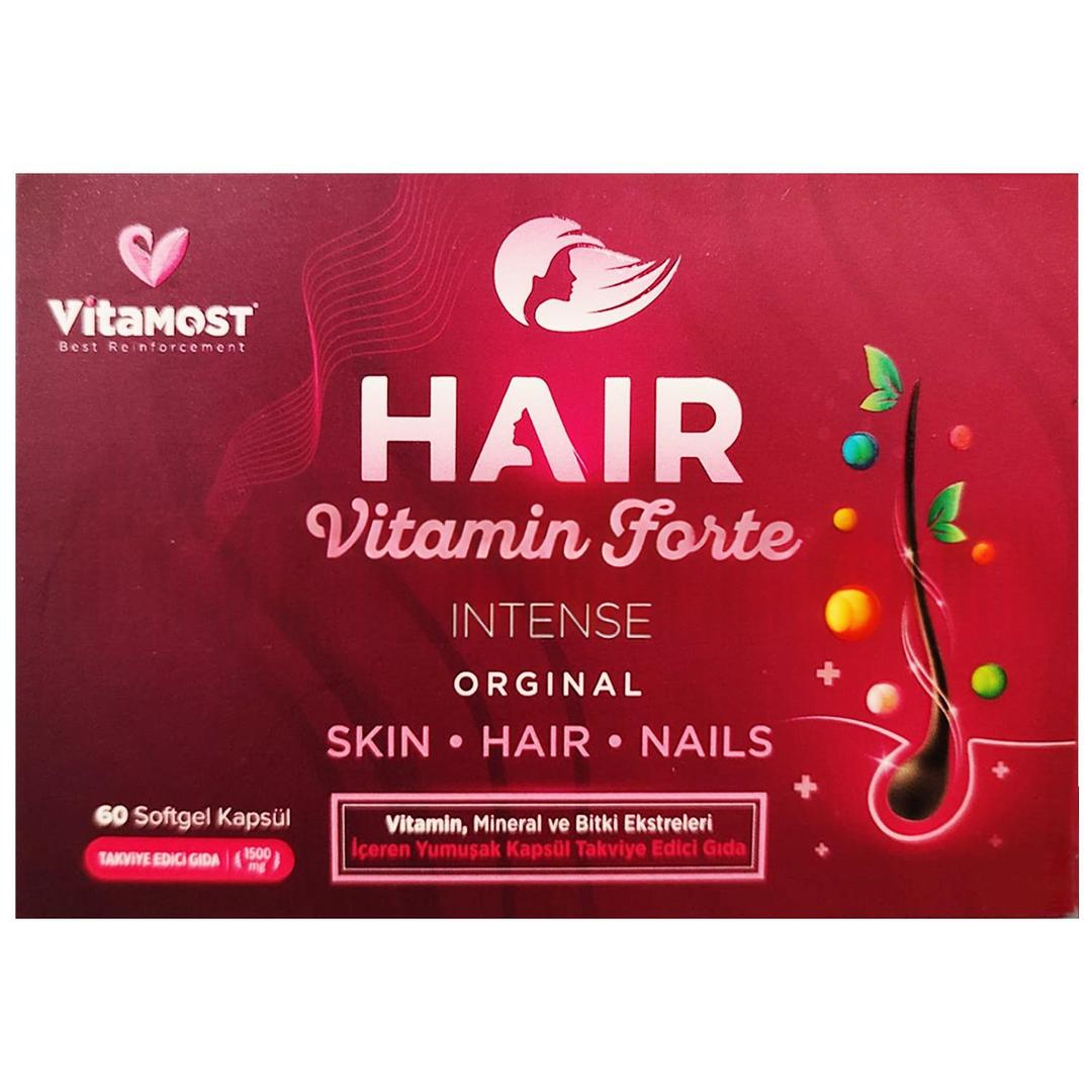 Vitamost Hair Vitamin Forte Intense 60 Soft Jel Kapsül