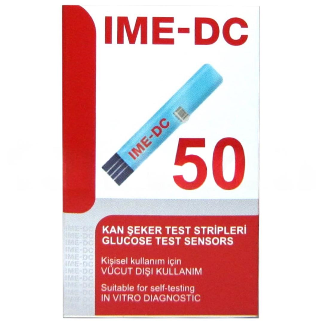 Ime-Dc Strip Kan Şekeri Ölçüm Çubuğu 50'li