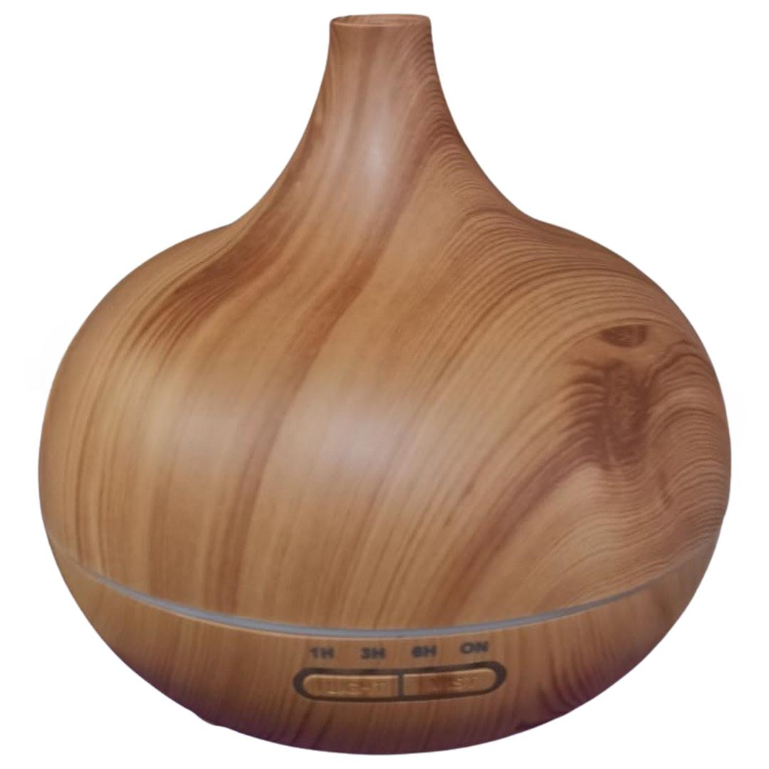 Auhma Aromatherapy Diffuser 7Led Açık Kahve