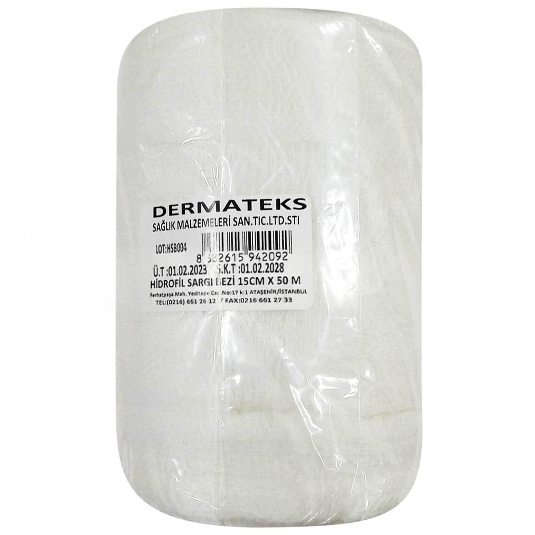 Dermateks Top Hidrofil Sargı Bezi 15x50 m