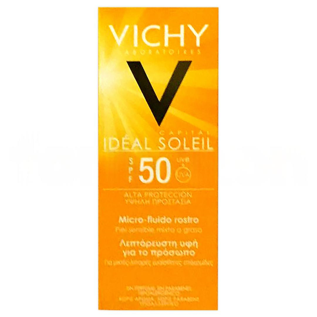 Vichy Capital Ideal Soleil Micro-Fluid Face Güneş Kremi SPF50 40 ml