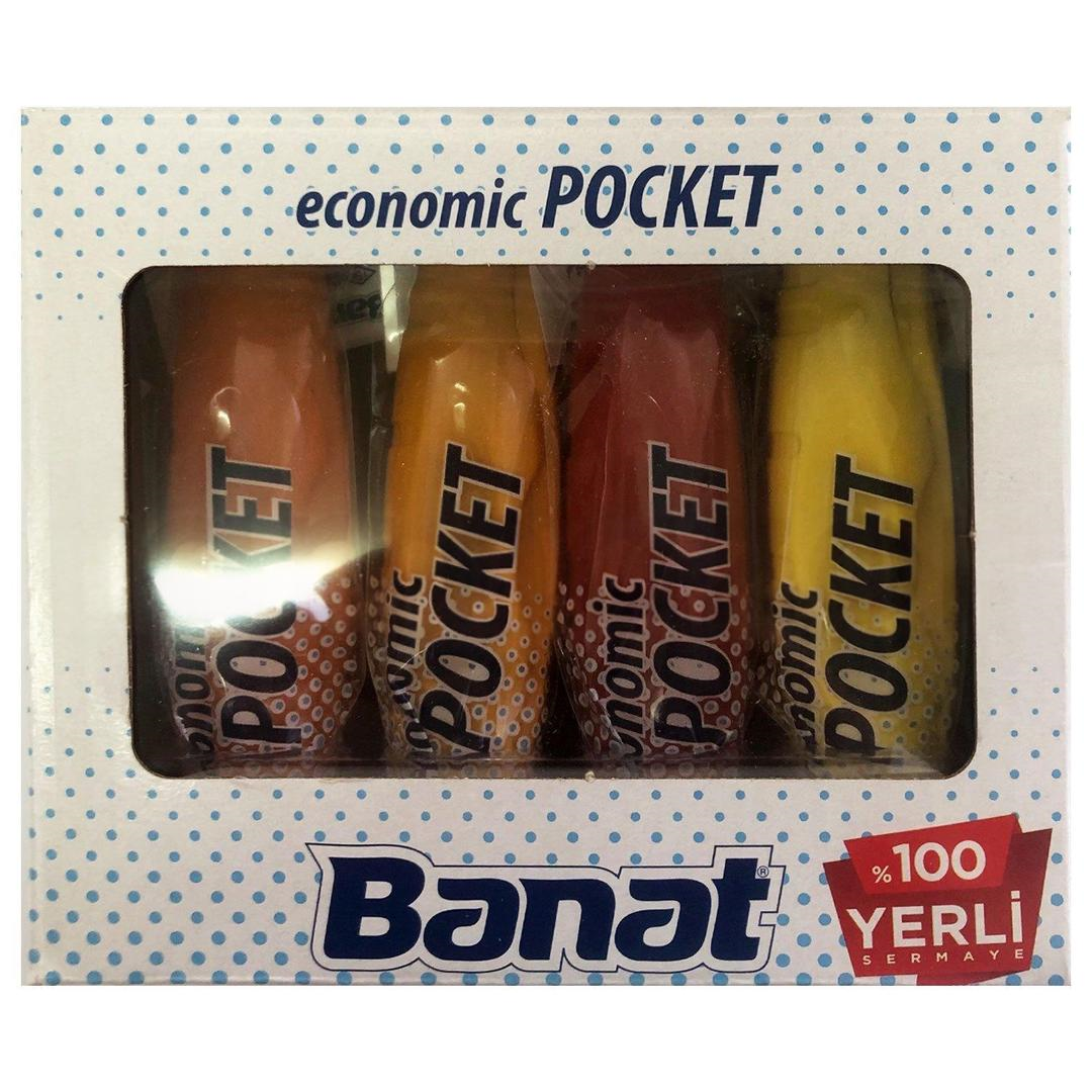 Banat Katlanabilir Seyahat Diş Fırçası Ekonomik Pocket Orta - Stant 12'li