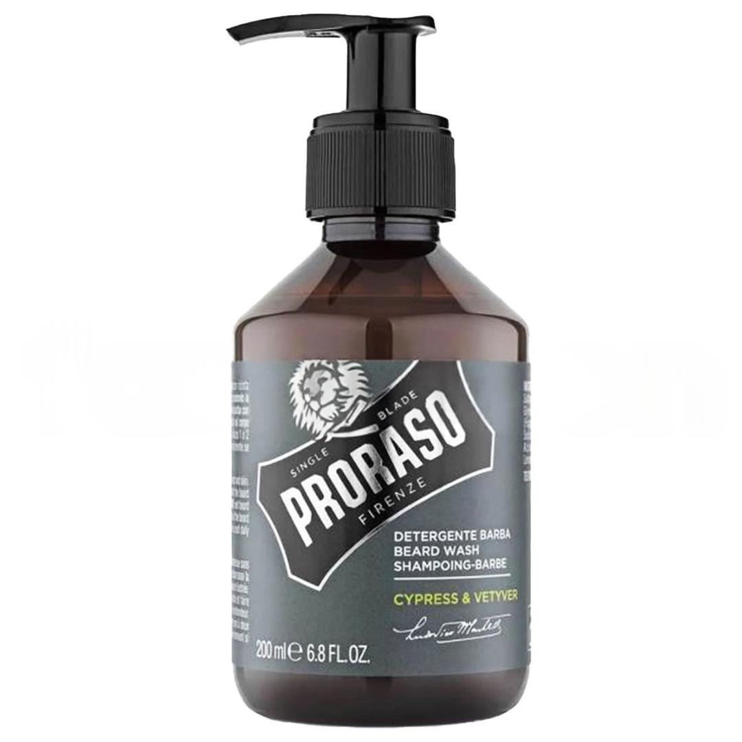 Proraso Beard Wash Shampoing Cypress Vetyver Sakal Şampuanı 200 ml