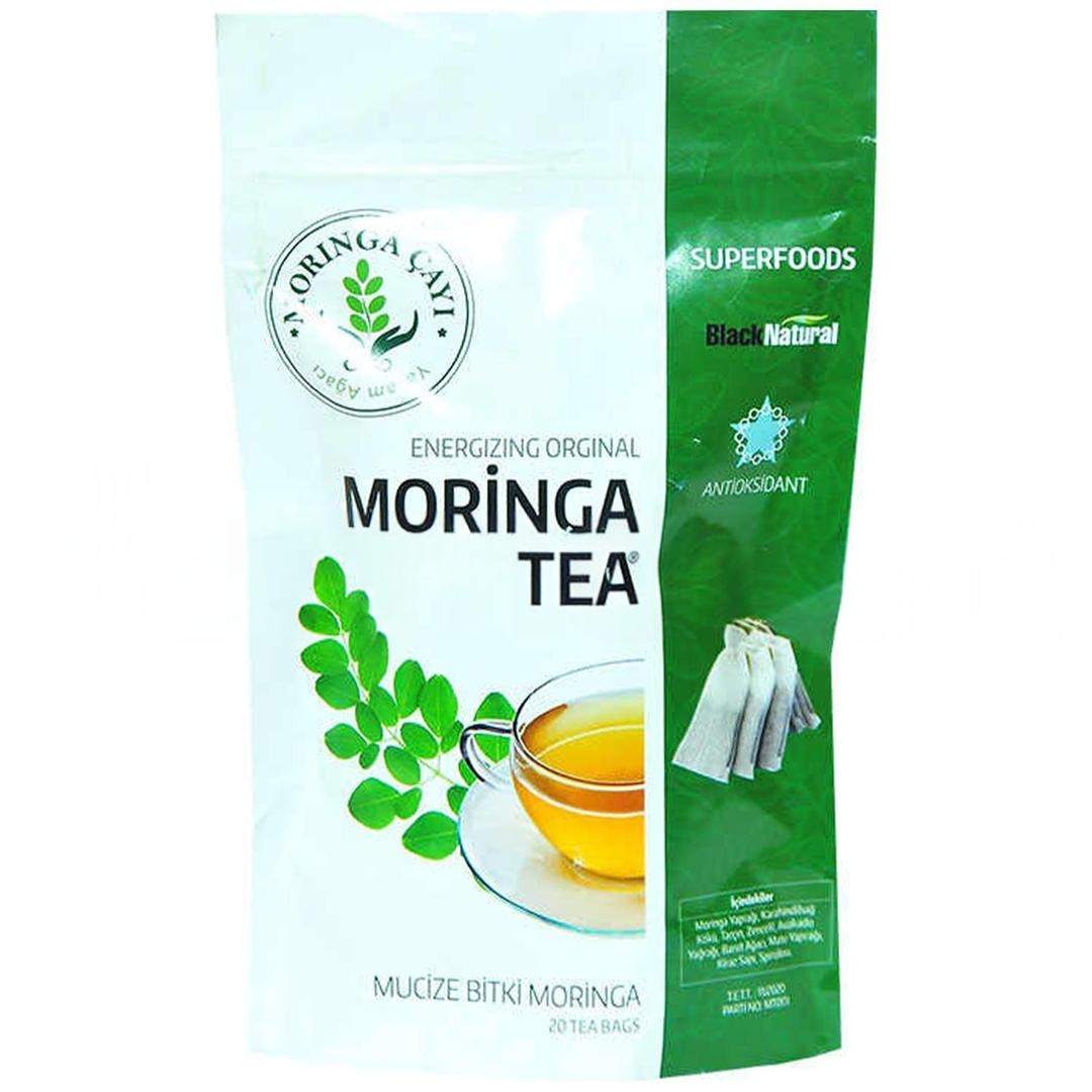 Black Natural Moringa Çayı 20 Süzen Poşet