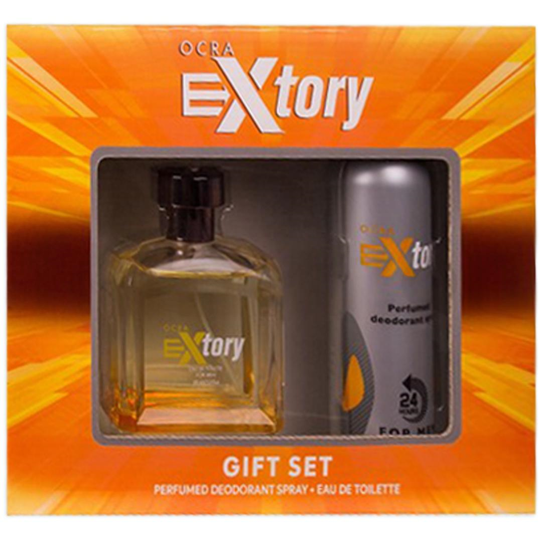 Extory Ocra Gift Set For Men - EDT 100 ml + Deodorant 150 ml