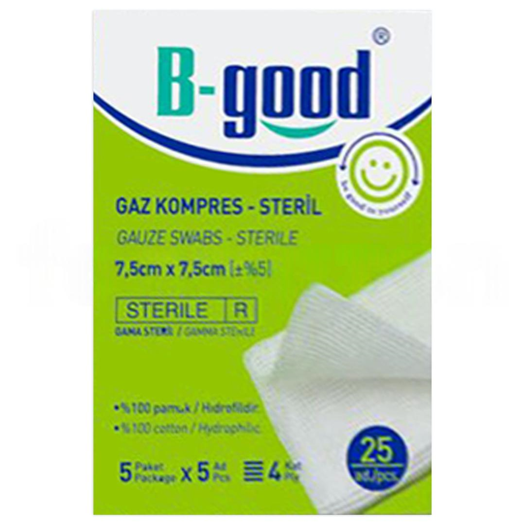 B-Good Gaz Kompres 7,5 x 7,5 cm 25'li - Eski Ambalaj
