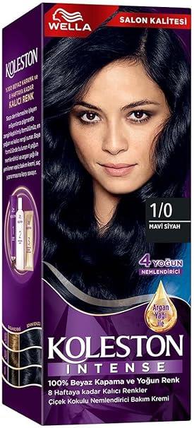 Koleston Intense 1/0 Mavi Siyah 50 ml Saç Boyası
