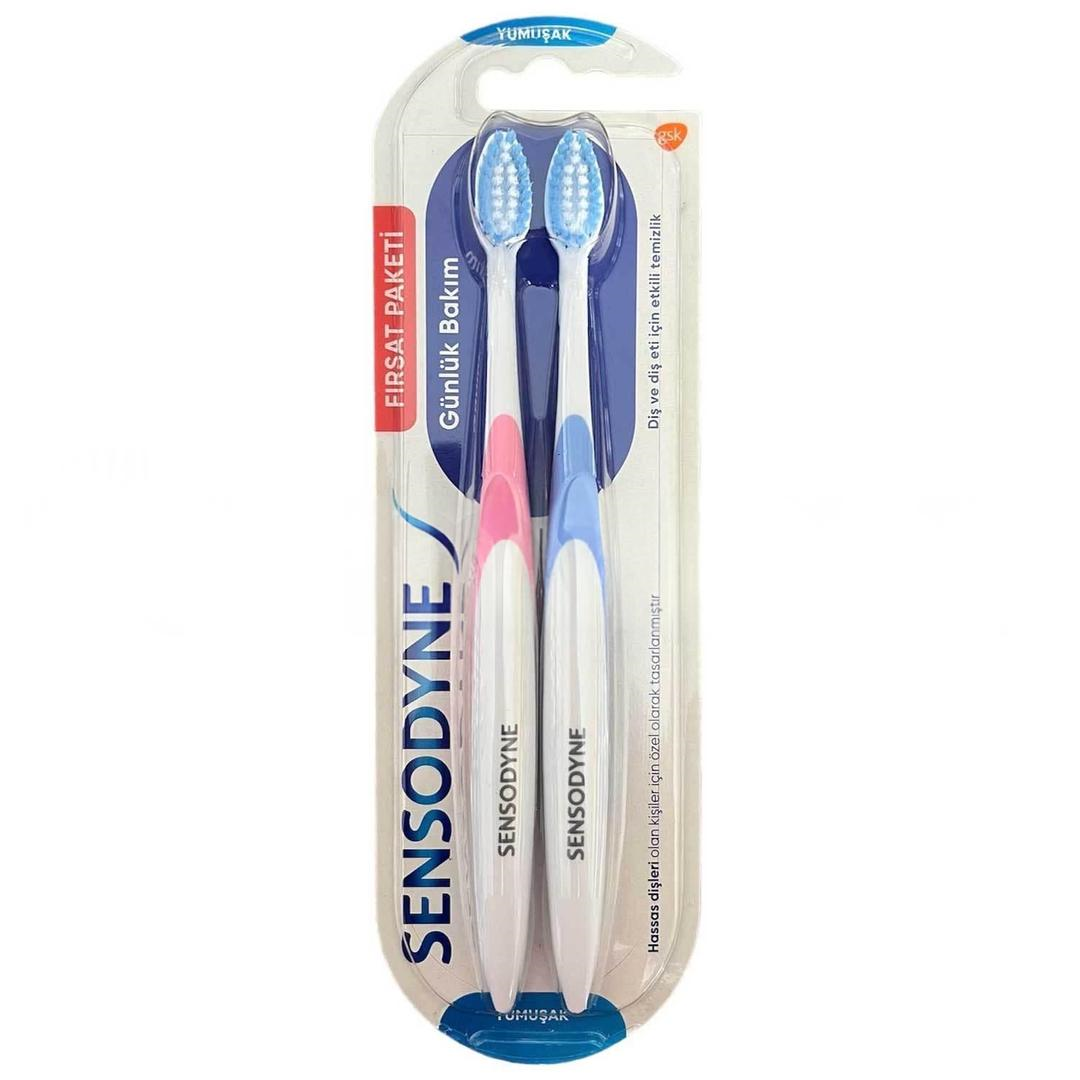 Sensodyne Günlük Bakım Yumuşak Diş Fırçası 2'li