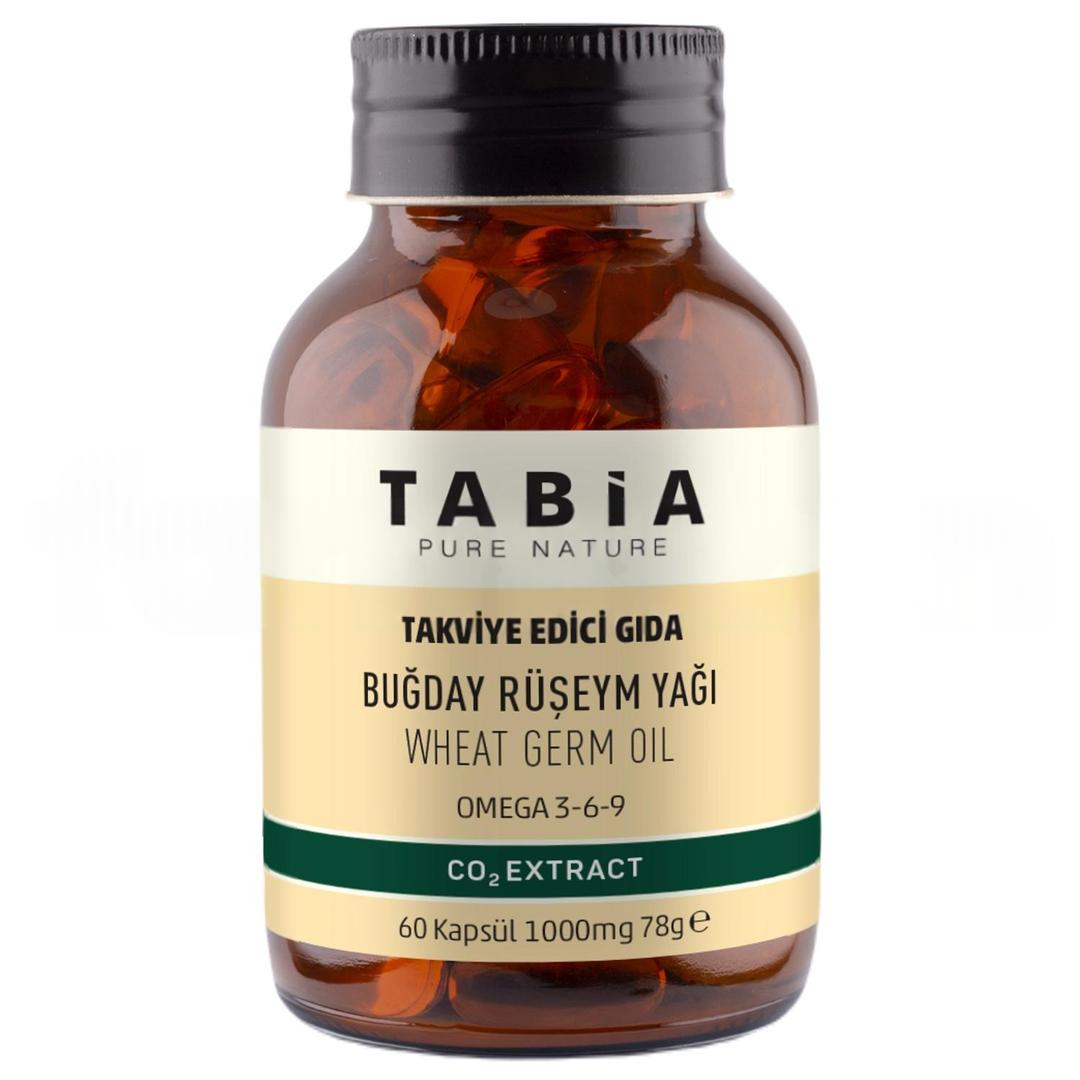 Tabia Buğday Ruşeym Yağı 1000 mg 60 Kapsül
