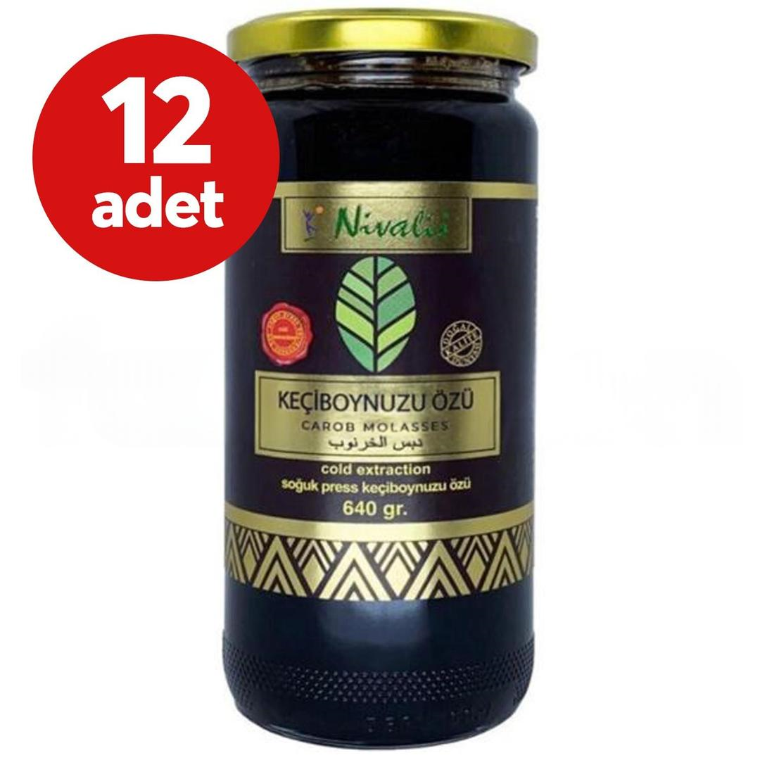 Nivalis Keçiboynuzu Özü 640 gr - 12 Adet