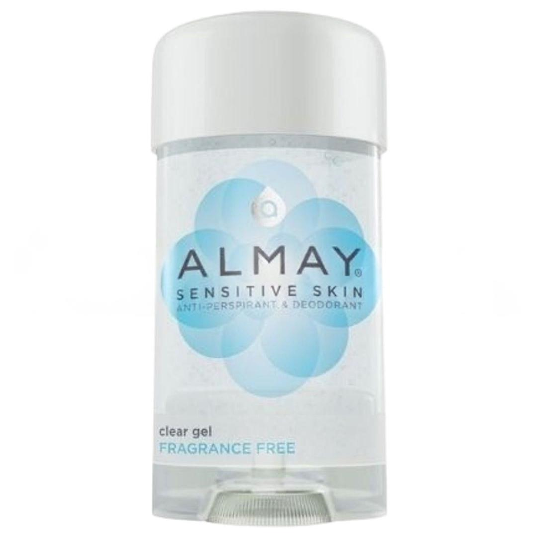 Almay Hassas Ciltler İçin Şeffaf Jel Parfümsüz Deodorant 63 gr
