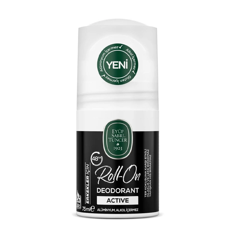 Eyüp Sabri Tuncer Roll-On Deodorant Active - Erkekler İçin 75 ml