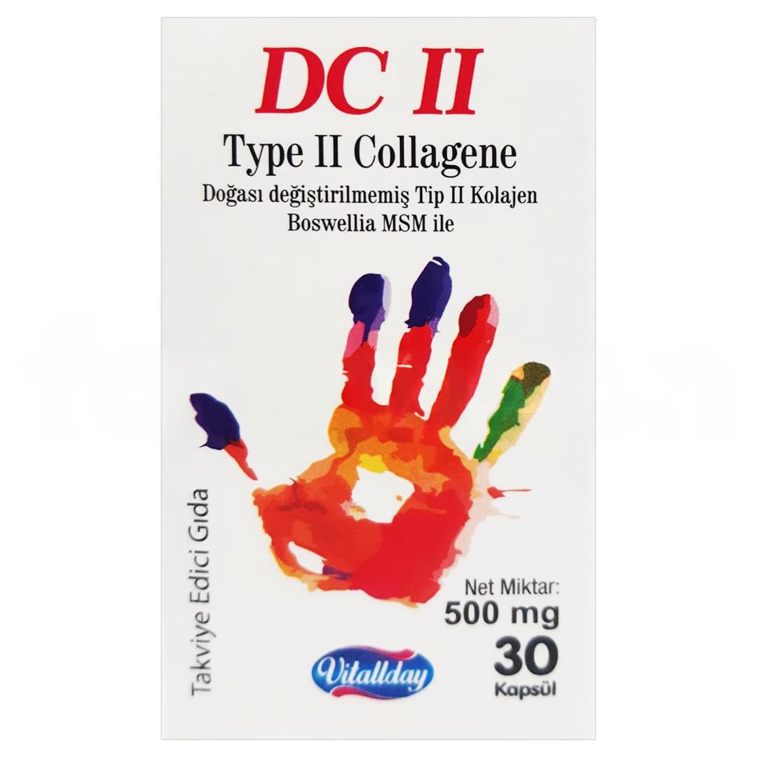 Vitallday DC II Type 2 Collagene 30 Kapsül