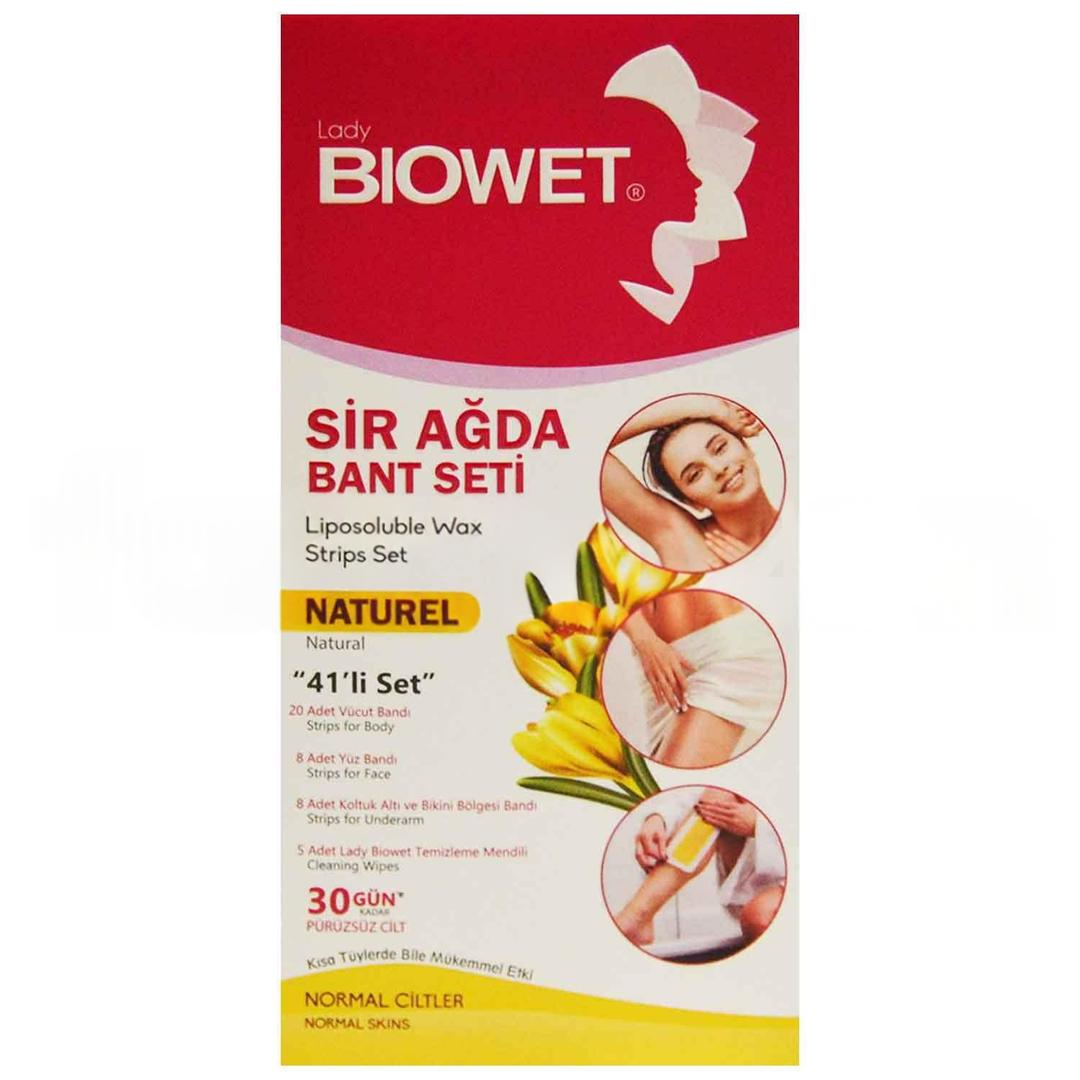 Biowet Sir Ağda Bandı Naturel 41'li