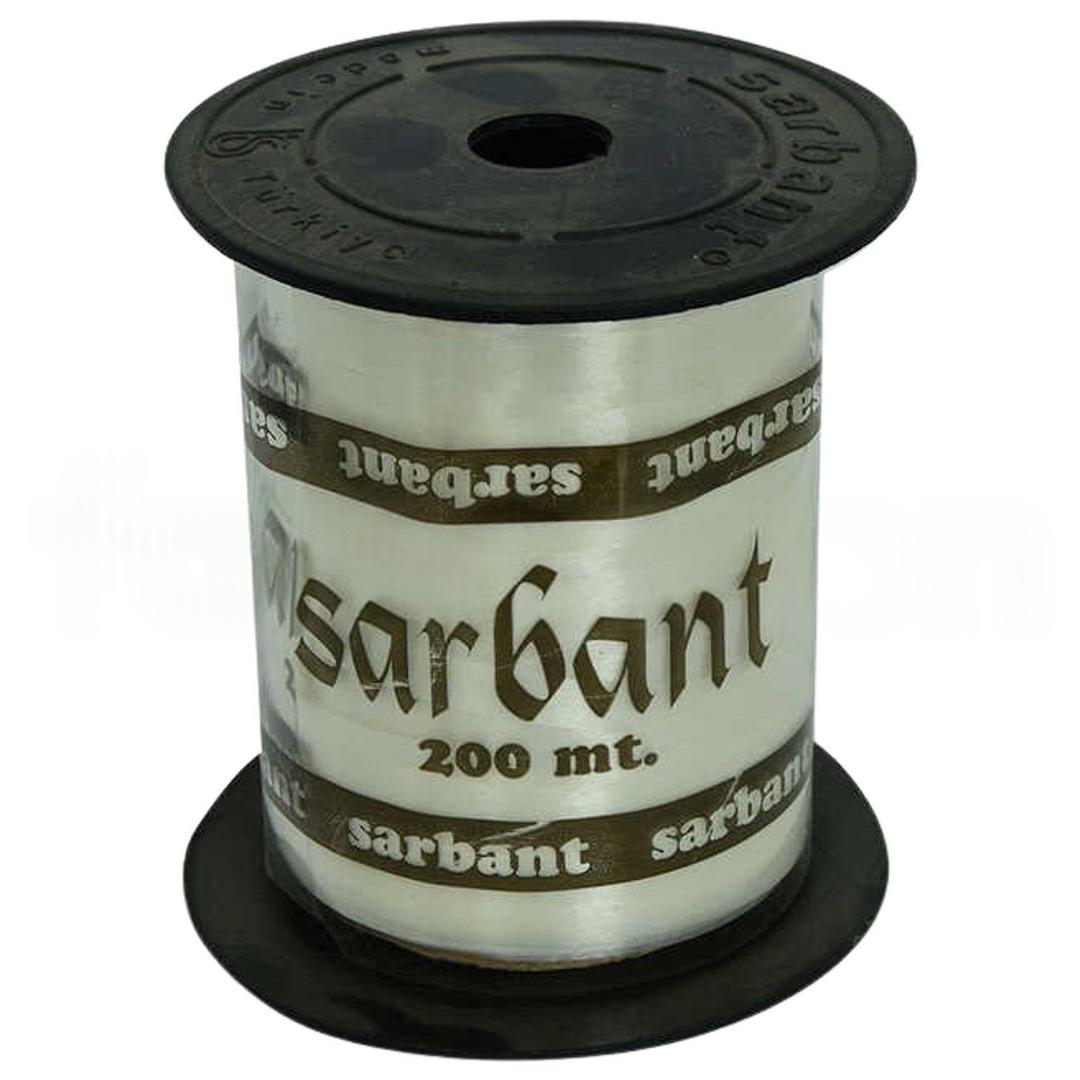 Sarbant Şerit Rafya Parti Eğlence Balon İpi Karma Renk 8 mm x 200 m
