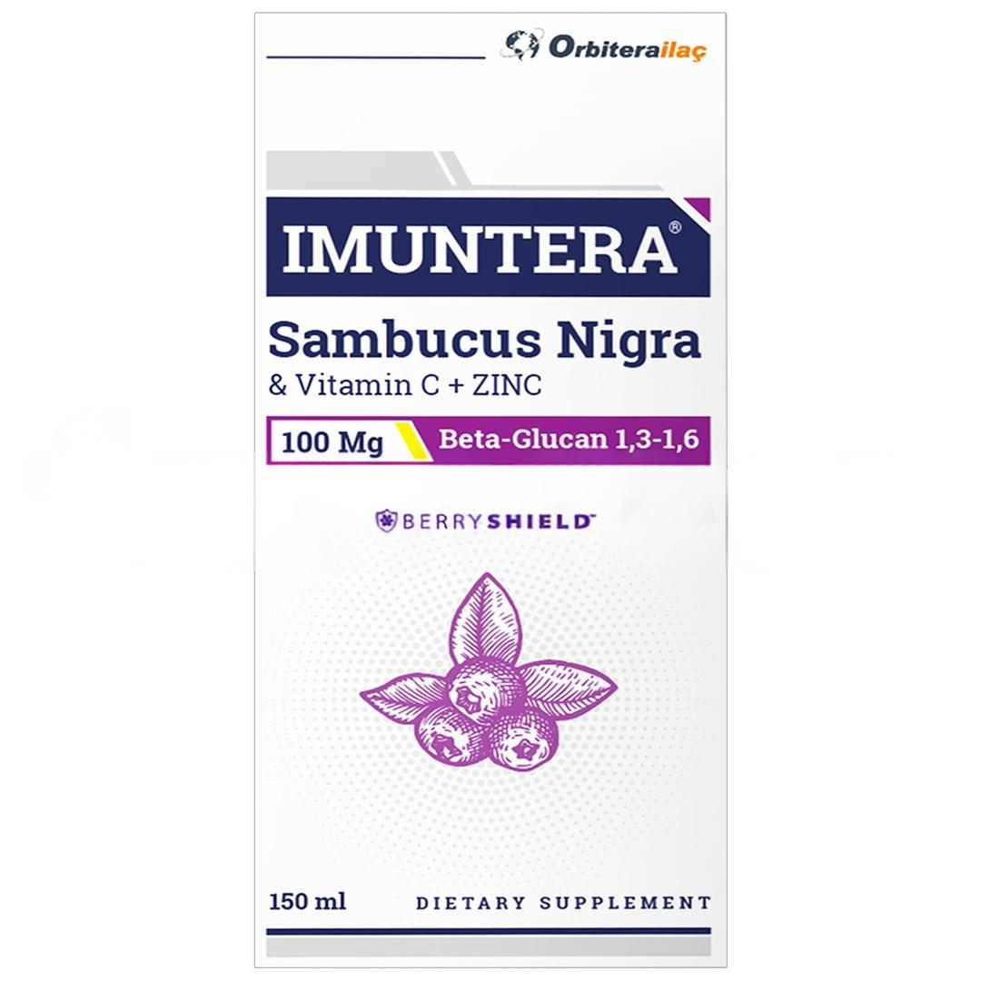 Orbitera Imuntera Karamürver Beta Glukan Şurup 150 ml
