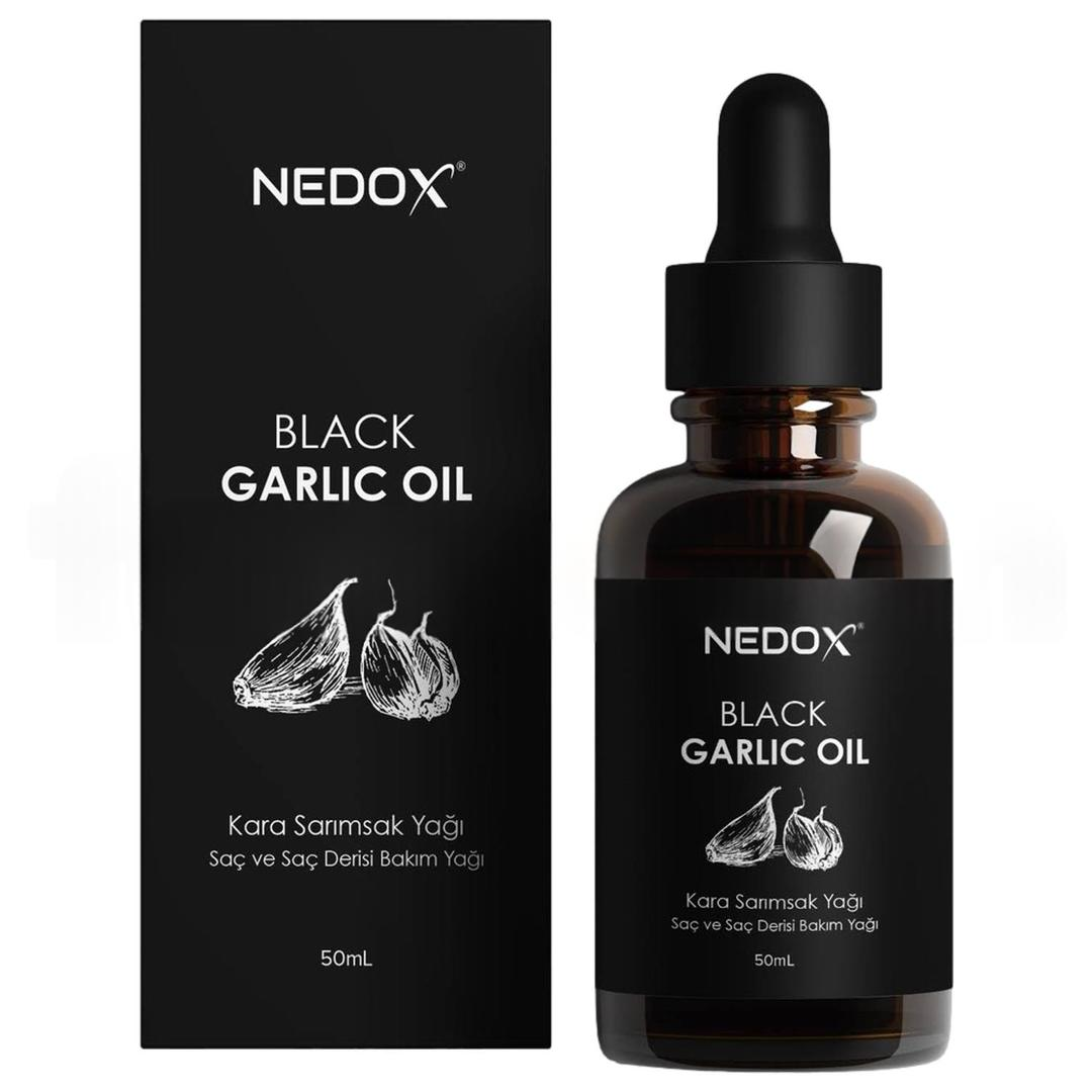Nedox Aşırı Yıpranmış ve Dökülen Saçlara Özel Kara Sarımsak Yağı 50 ml