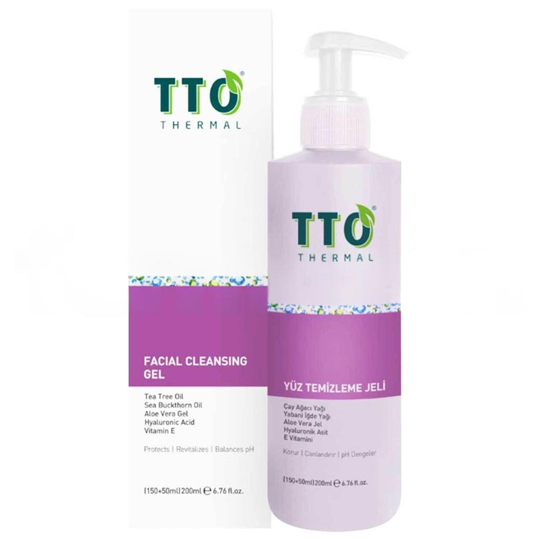 TTO Yüz Temizleme Jeli 150 ml + 50 ml Hediyeli