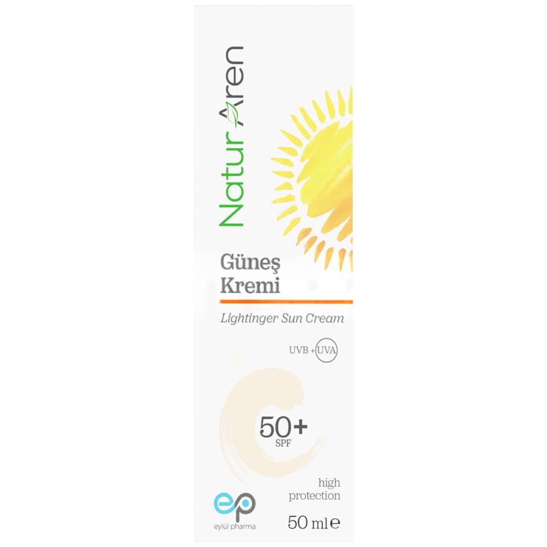 Naturaren Lightinger Yağsız Güneş Kremi SPF50 50 ml