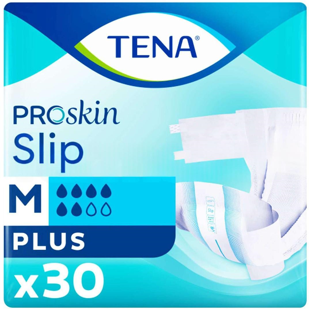 Tena Proskin Slip Plus 6 Damla Hasta Bezi Medium 30'lu - Eski Ambalaj
