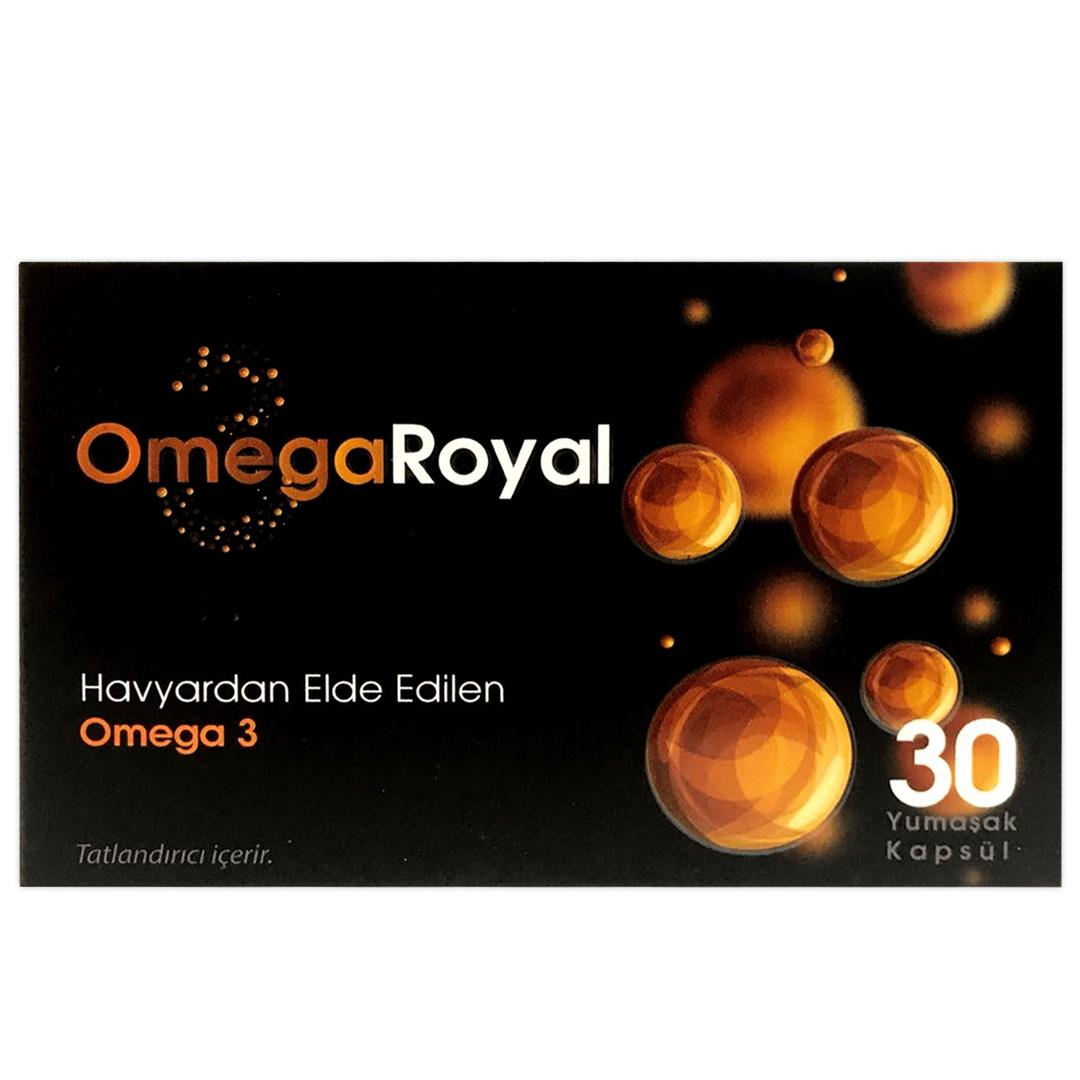 Omega Royal Havyar Balık Yağı 30 Kapsül
