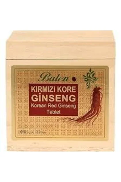 Balen Kırmızı Kore Ginsengi 120 Tablet