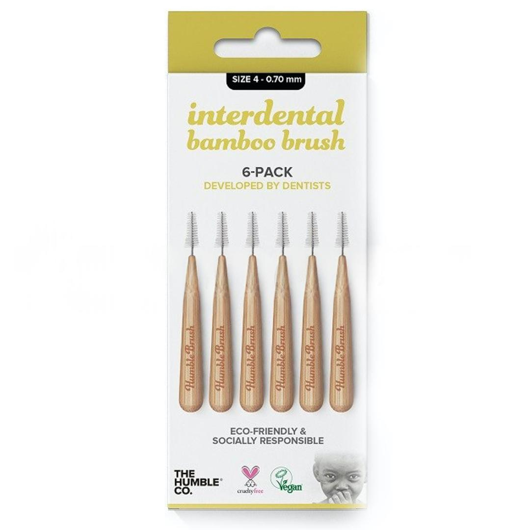 The Humble Co Interdental Bambu Arayüz Fırçası Size 4 - 0,70 mm