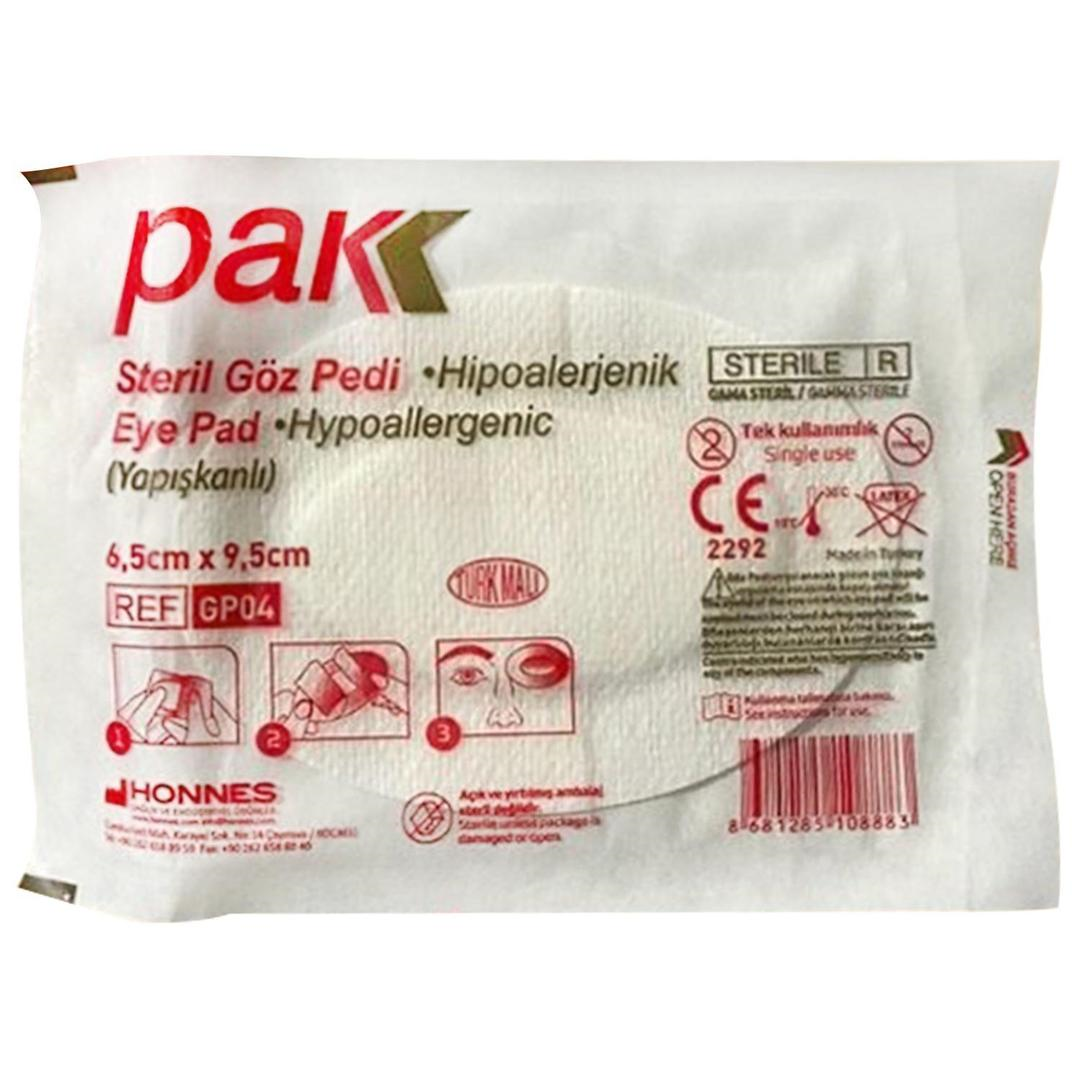 Pak Yetişkin Yapışkanlı Göz Pedi 5'li Kutu