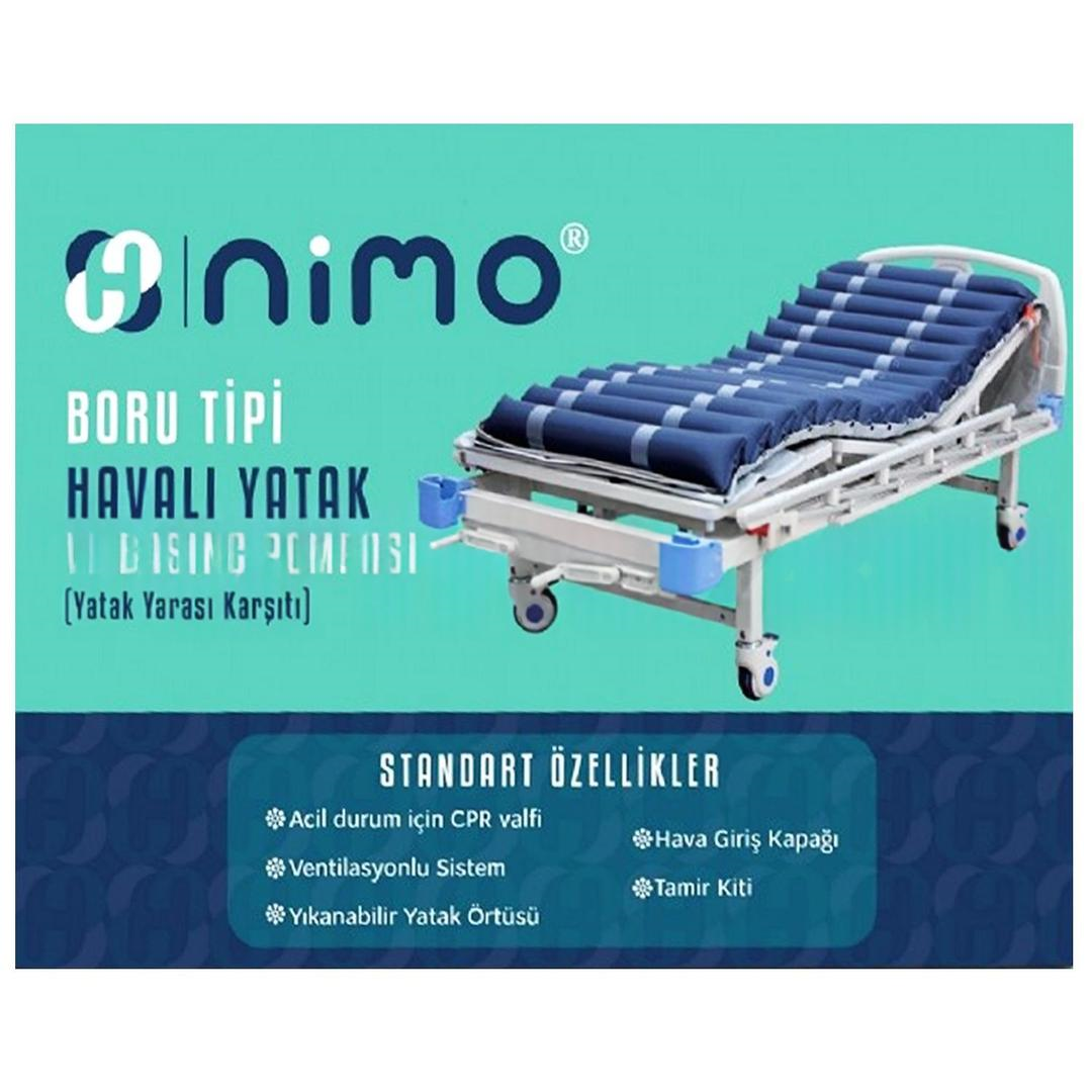 Nimo Boru Tipi Havalı Yatak ve Basınç Pompası