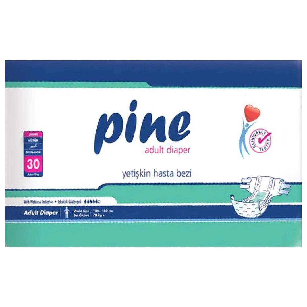 Pine Yetişkin Hasta Alt Bezi Belbantlı xLarge 30'lu