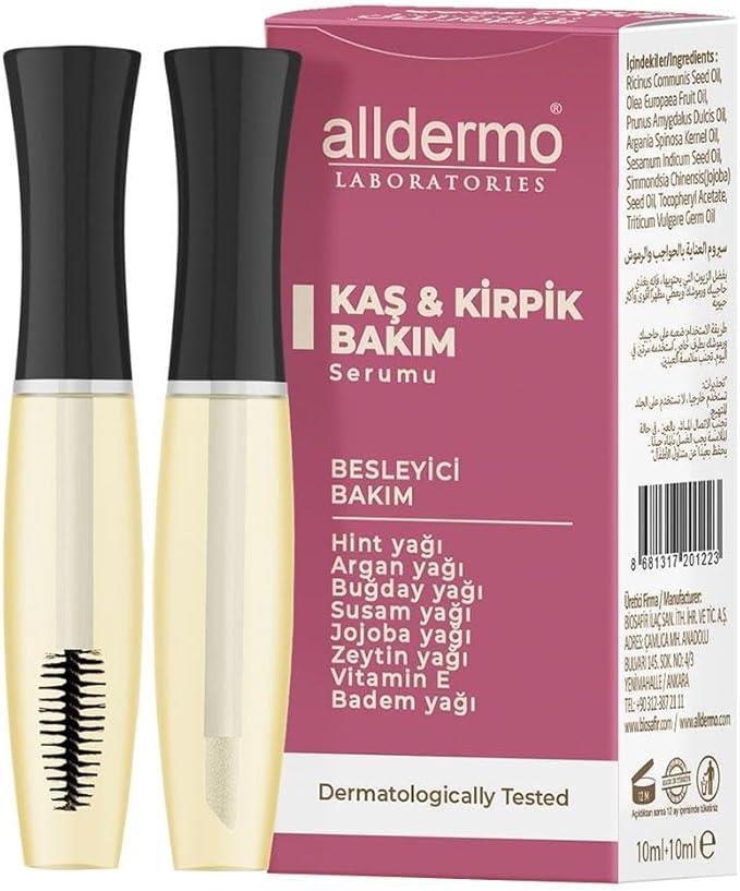 Alldermo 10 ml Kaş Kirpik Bakım Serumu