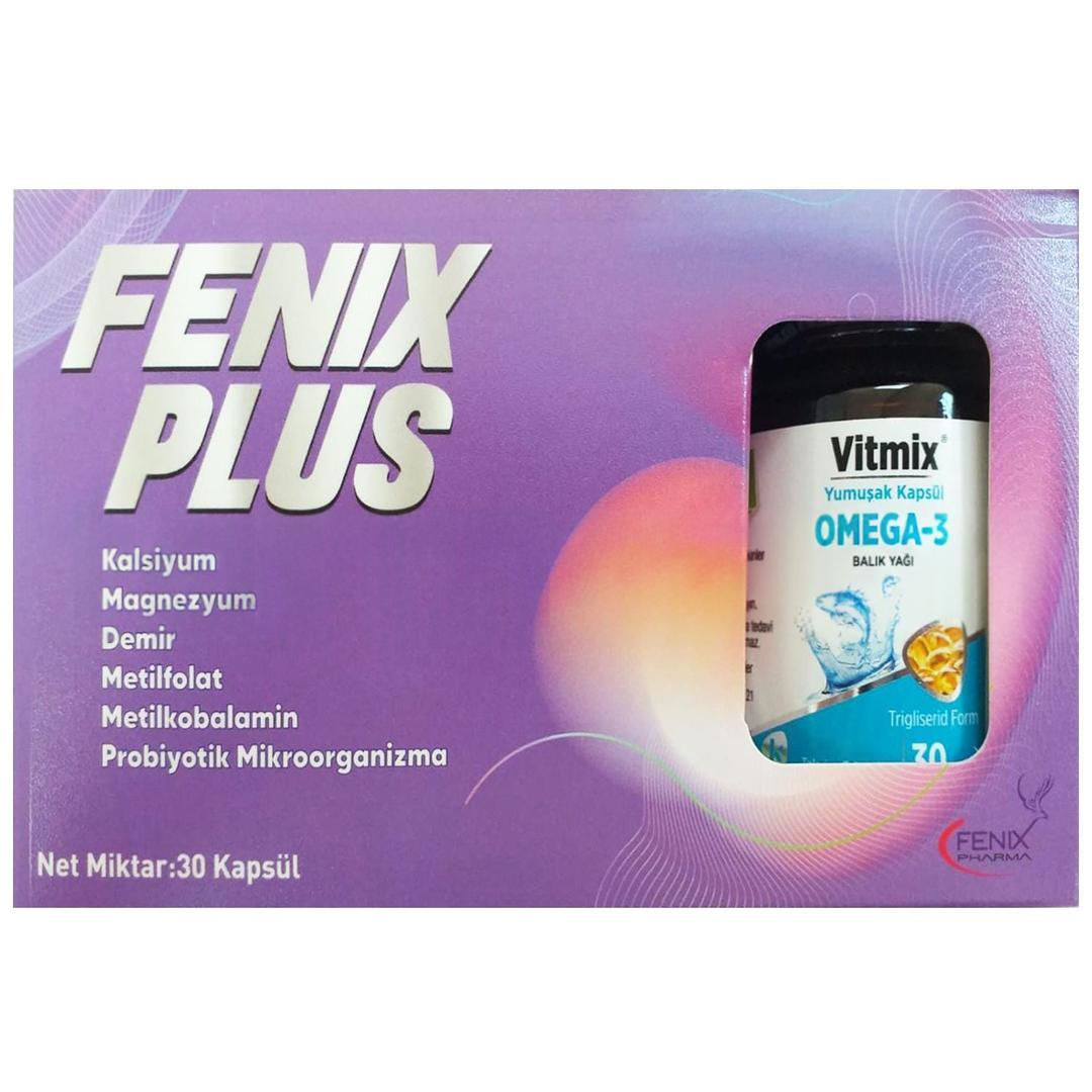 Fenix Plus 30 Kapsül + Omega 3 30 Kapsül