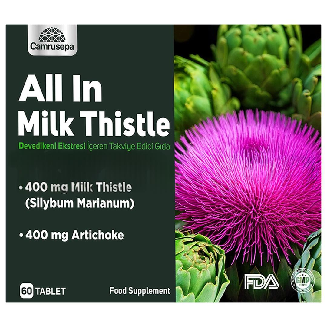 Camrusepa Milk Thistle 400 mg 60 Tablet