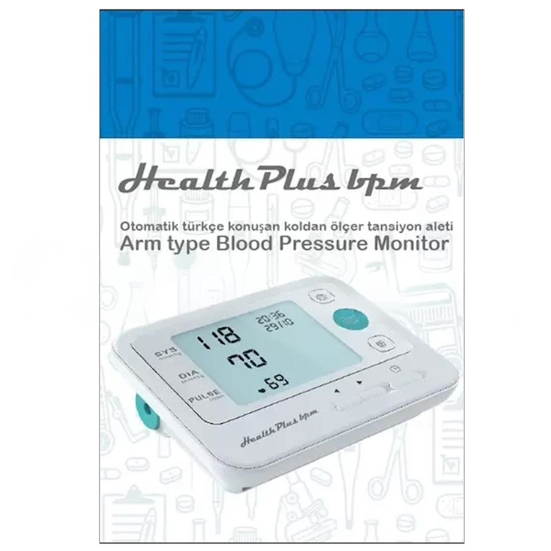 Health Plus Türkçe Konuşan Koldan Dijital Tansiyon Aleti