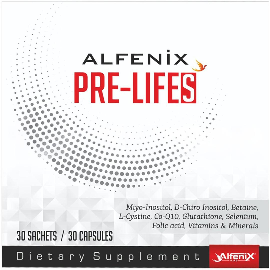 Alfenix Pre-Lifes Mitochondrial Supplement 30 Saşe + 30 Kapsül