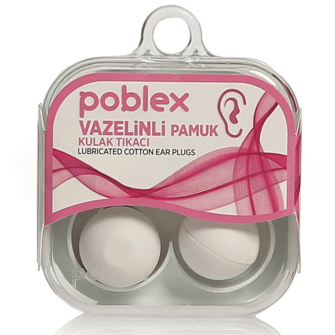 Poblex Vazelinli Kulak Tıkacı 4'lü