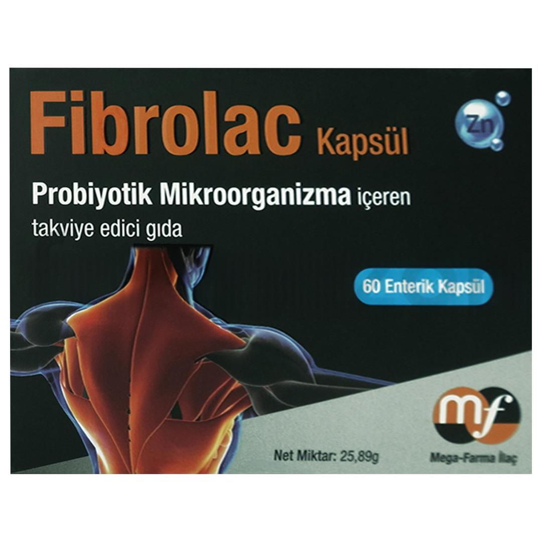 Mega Farma Fibrolac 60 Enterik Kapsül