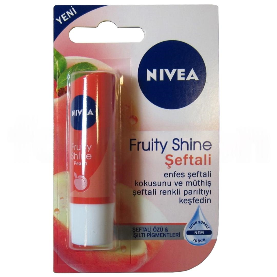 Nivea Lip Stick Fruity Shine Şeftali
