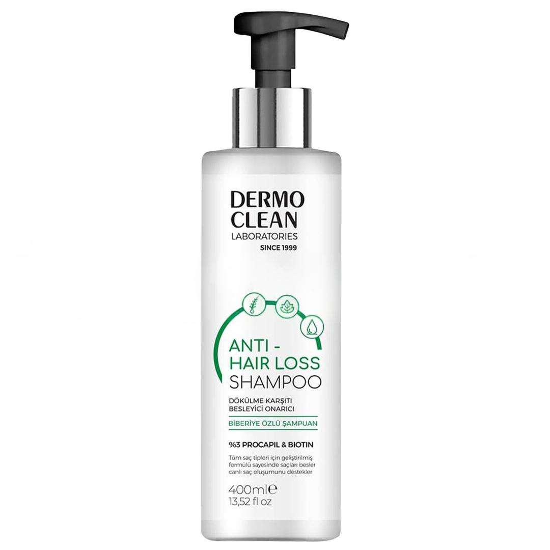 Dermo Clean Procapil ve Biotin İçerikli Biberiye Özlü Şampuan 400 ml
