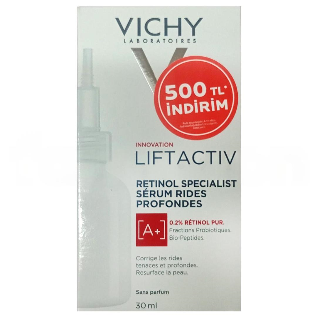 Vichy Liftactiv Retinol Specialist A+ Retinol Serum 30 ml - 500₺ İndirim Etiketli