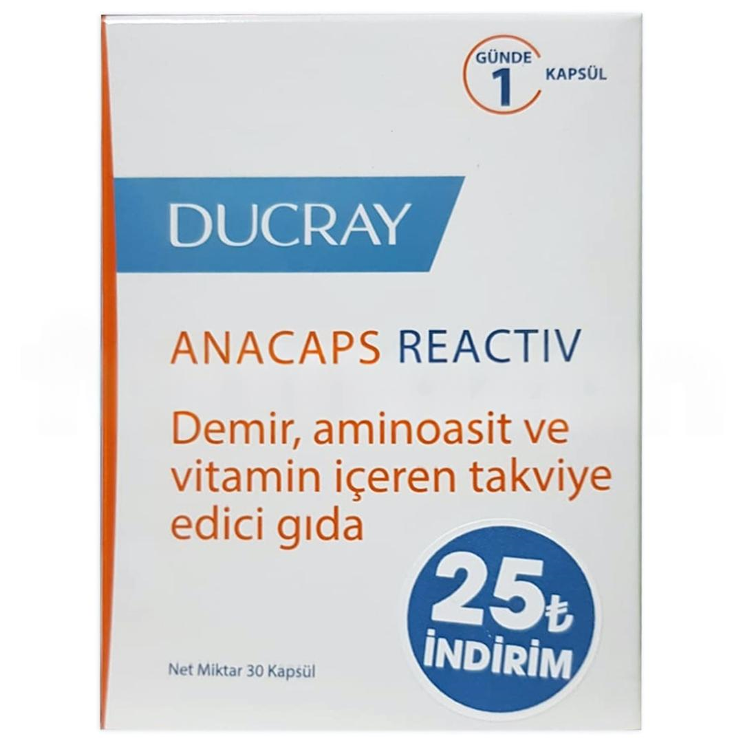 Ducray Anacaps Reactiv 30 Kapsül