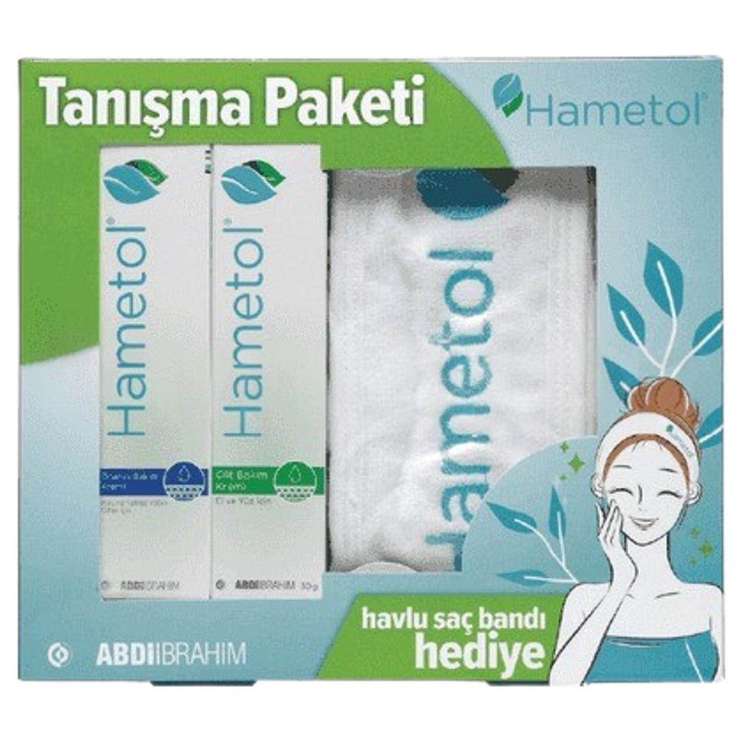Hametol Onarıcı Bakım Kremi 30 gr + Hametol Cilt Bakım Kremi 30 gr - Saç Bandı Hediyeli